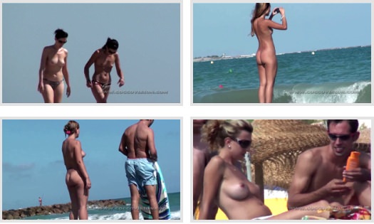 Sun soaked and Naked at Playa Vera - video nudism (part 2)