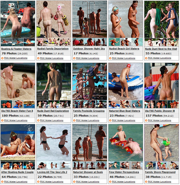 FKK club - family nudism photo