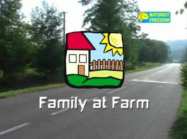 Family at Farm - Naturism HD video