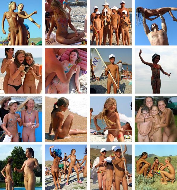 The collection of the best galleries about a nudism