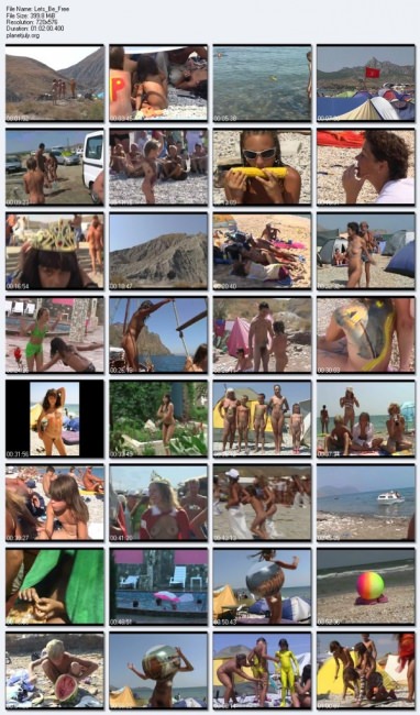 Family nudism on the sea - ABC Lets Be Free video