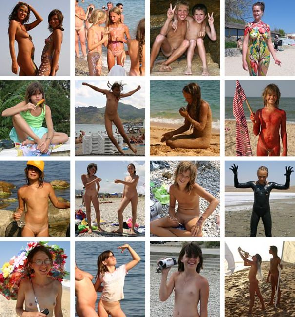 The new format of the family-nudism - photo Purenudism