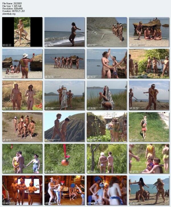 FKK | family nudism video - Take Off Your Clothes and Play