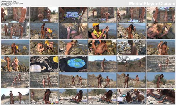 Family nudism DVD video - Naked Art Unlimited