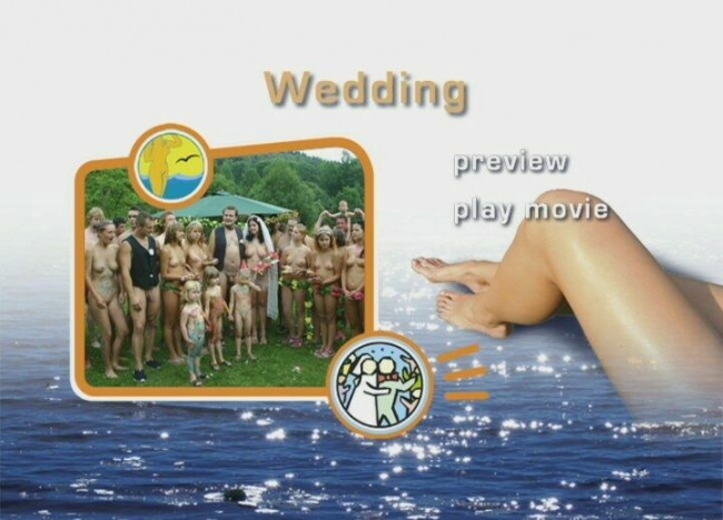 Wedding - nudism video